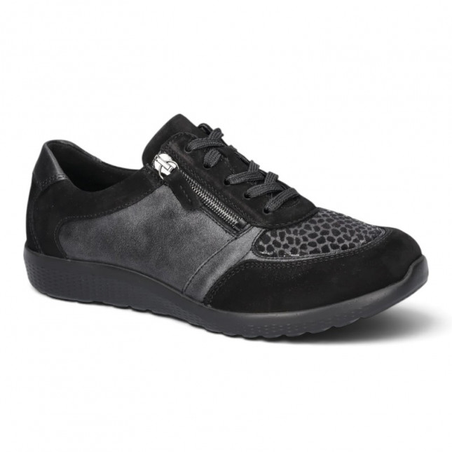 basket femme pieds larges et sensibles Waldlaufer 815M01