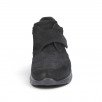 chaussures velcro noires pieds larges et sensibles femme Waldläufer 626K32