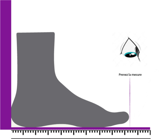 Connaitre sa pointure en mesurant ses pieds - Chaussmart