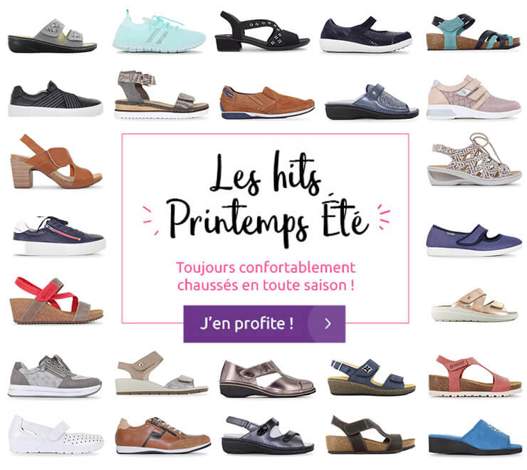 chaussures grandes largeurs femme